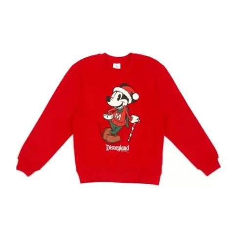 5 Qty x RRP £28 Disney Store Mickey Mouse Vintage Christmas Sweatshirt For Kids