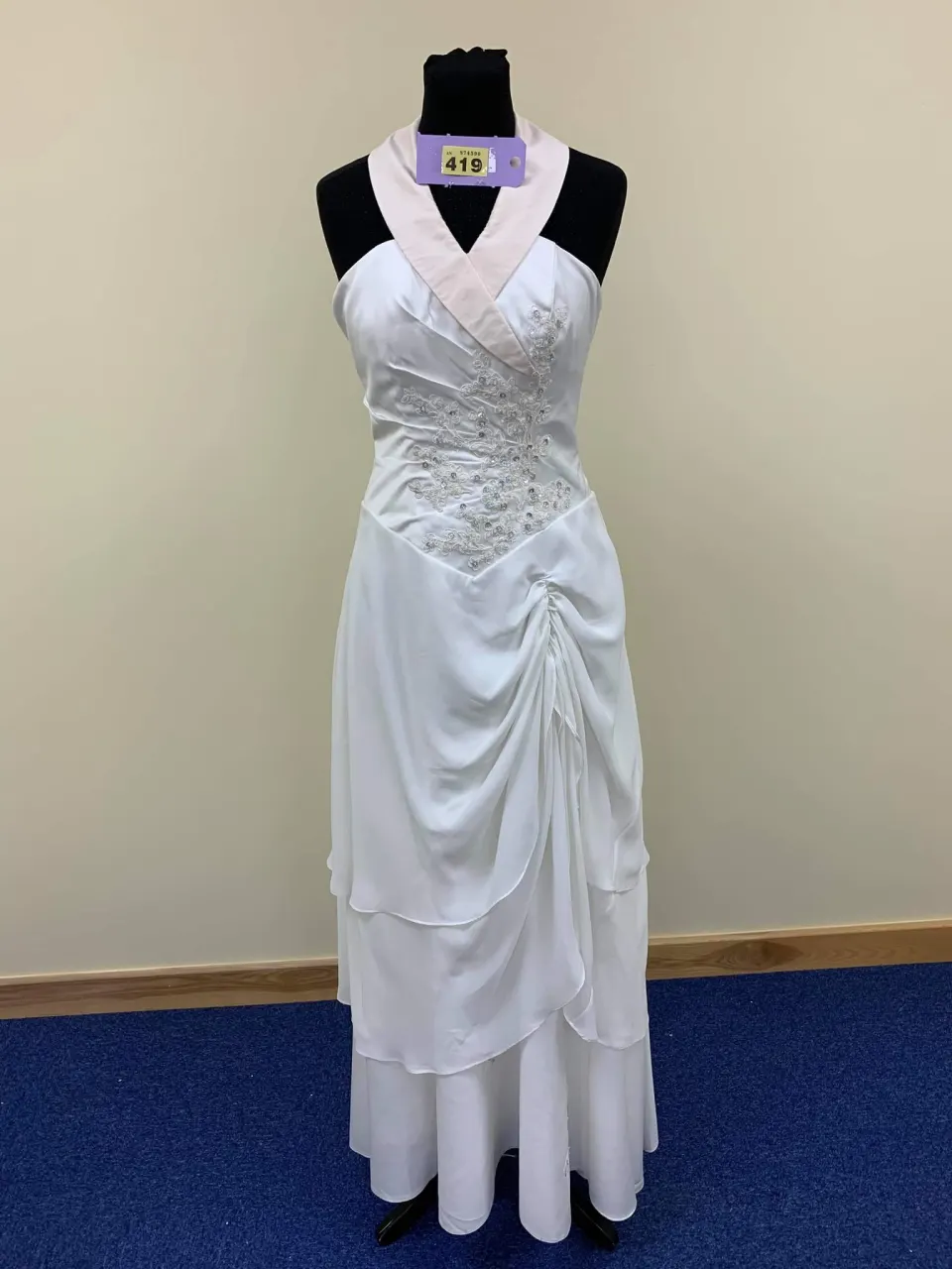 Small dress ivory/champagne