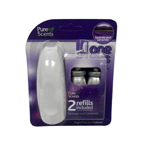 10 x Pure Scents lavender and chamomile Air Fresheners RRP 9.99 ea