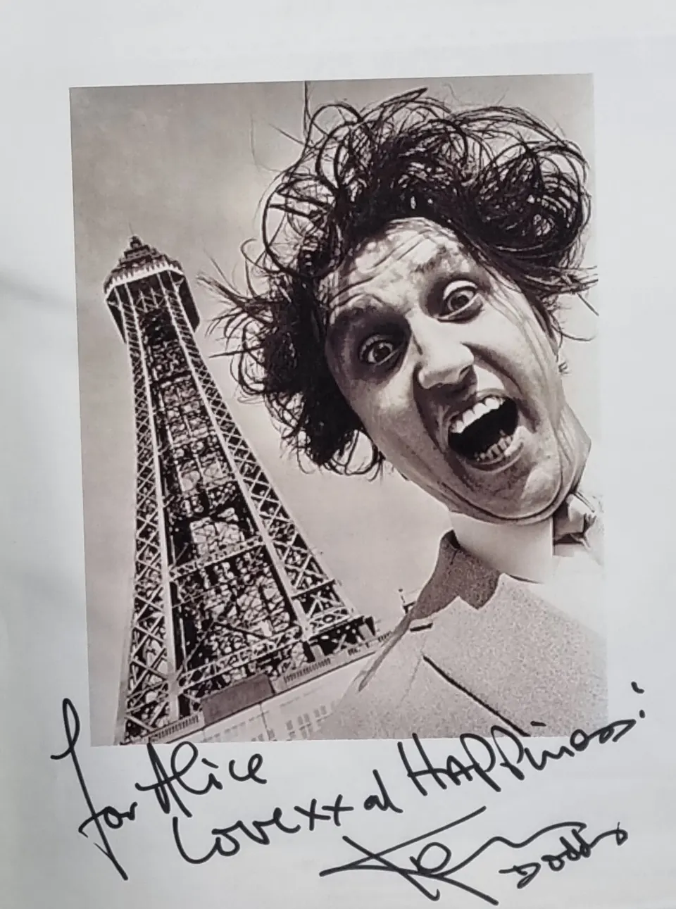 Ken Dodd Original Signature
