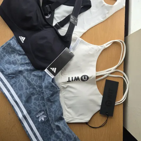 Adidas & WIT Sports Gym Bras and Shorts Size S Total RRP £ 180 Brand New With Tags