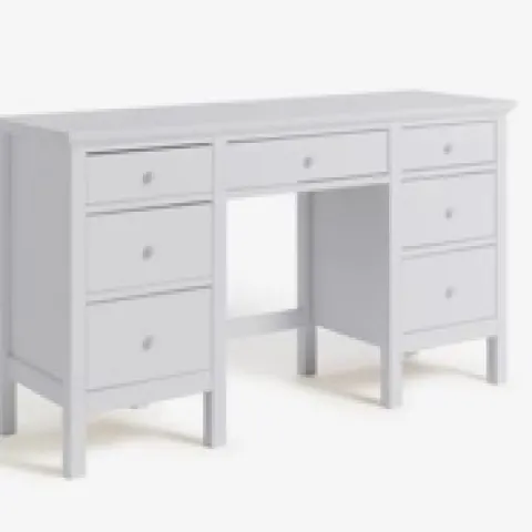 John Lewis ANYDAY Wilton Dressing Table, Grey  - Damage on corner  boxed