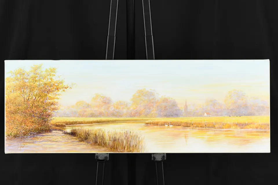 Alex Jawdokimov Original Painting On Canvas.