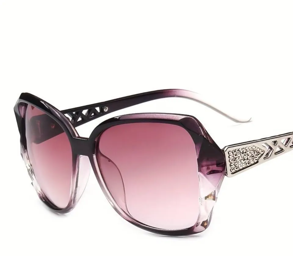 Large Cat Eye Fashion For Women Casual Frame Gradient Sun Glasses