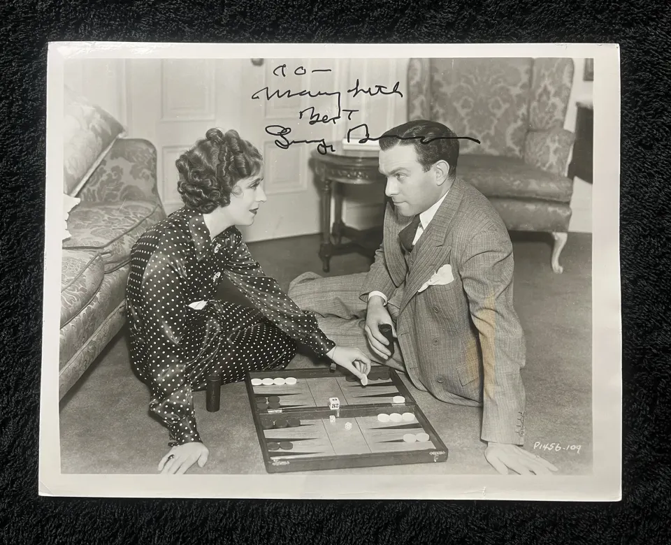 George Burns Signed