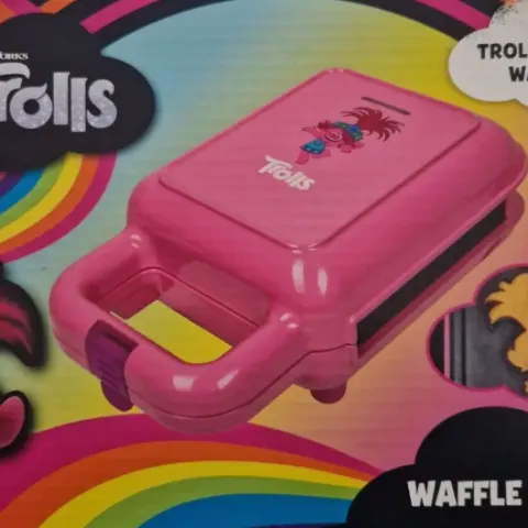 6 X Fizz Creations Trolls Waffle Maker Kids Childrens Novelty DreamWorks Kitchen