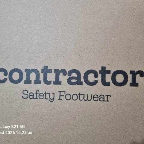 Work Boots Contractor lithium Toe Safety Work Boots (Size 9) Brand New