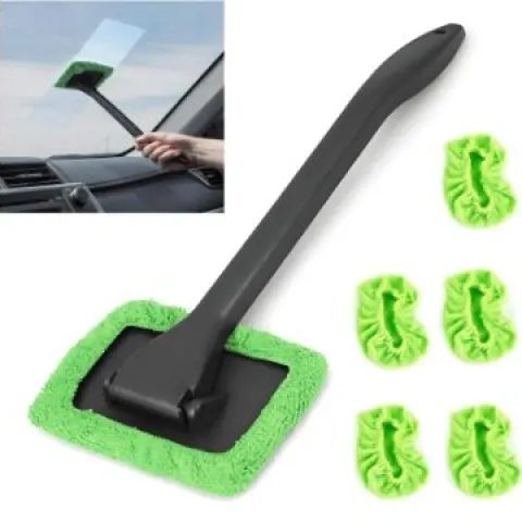 5 x Car Windshield Cleaner, Microfiber Car Window Cleaning Tool RRP £13.78 ea. Lb47