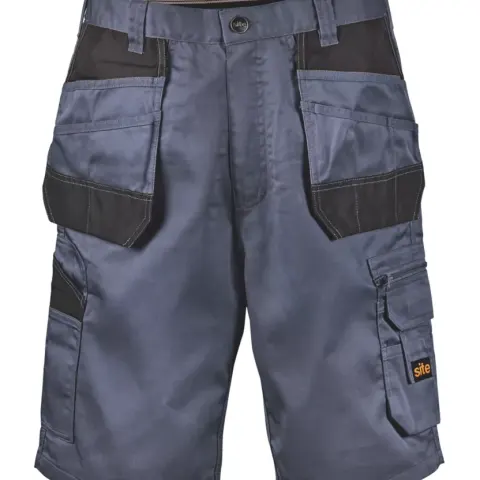 4 x Site Hound Multi Pocket Shorts Black W40