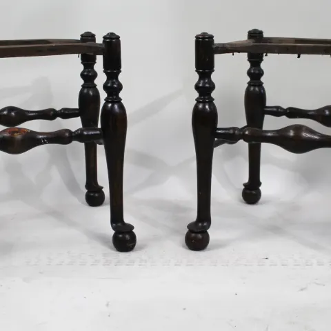 Pair of Antique Stool Frames