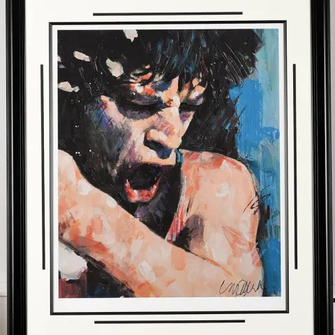 Mick Jagger Limited Edition by the Late Sidney Maurer "Get off of my Cloud".