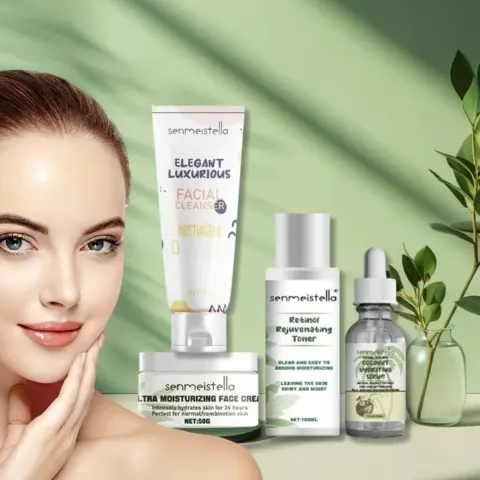 4pc Deep Moisturising Facial Skincare Set