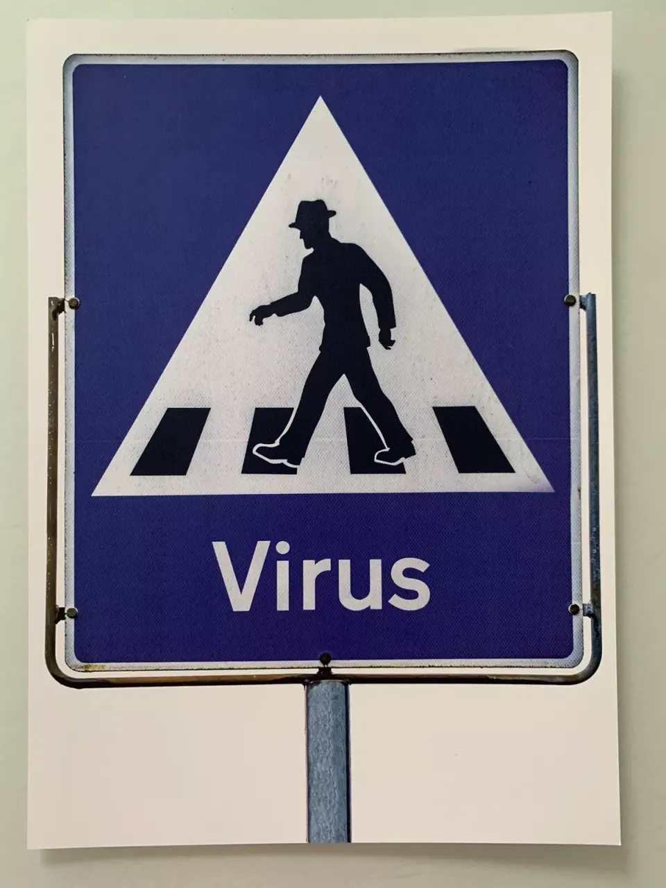 Dr.D (b1977 ) AKA Subvertiser, ‘Virus’, Covid Flyer, Numbered, Signed, Editioned 2020