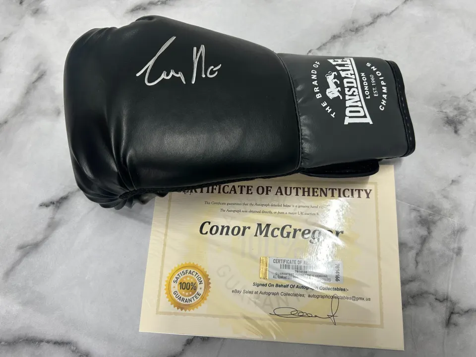 Conor McGregor Signed Boxing Glove
