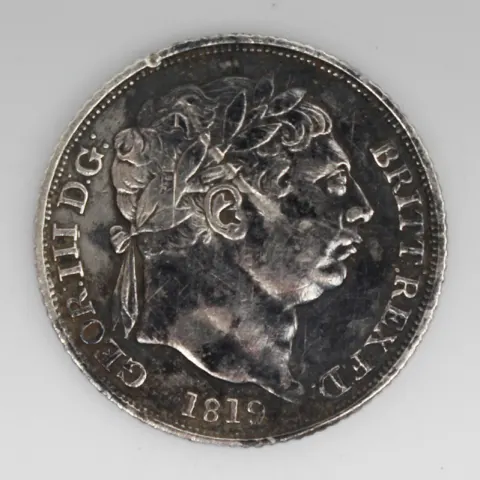 George III Silver Sixpence – 1819