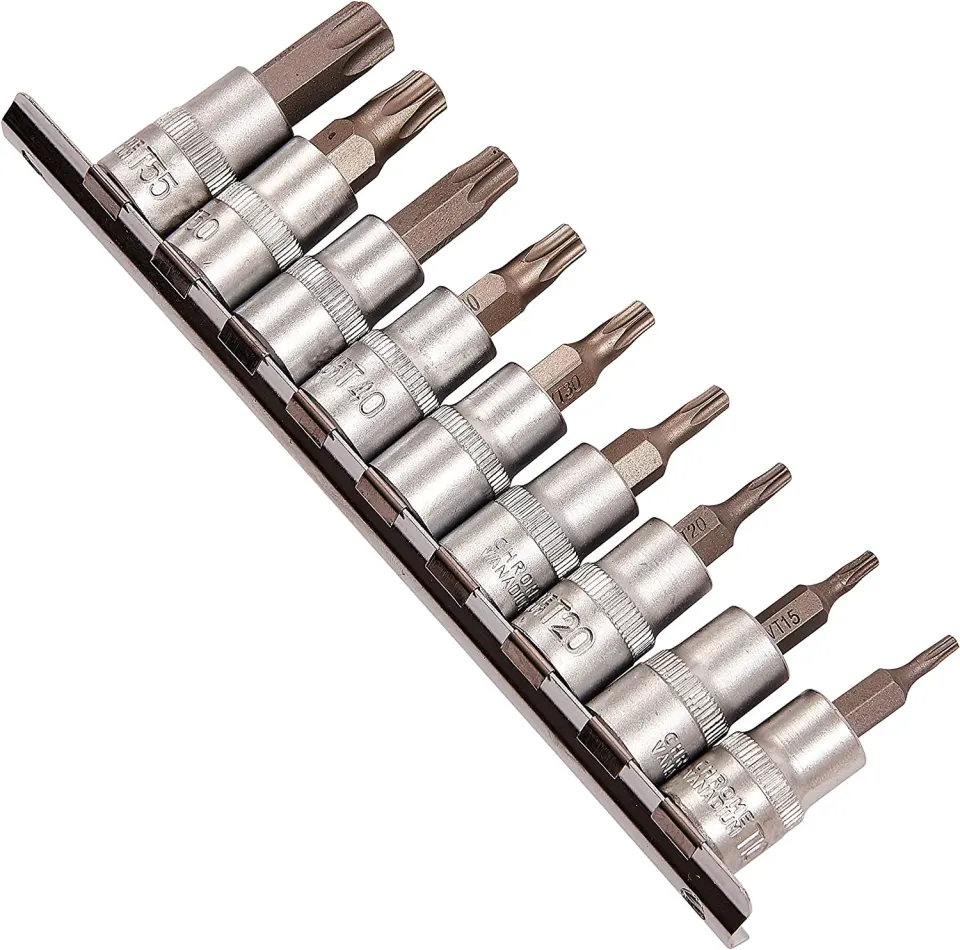 9 Pce Star Bit Socket Set