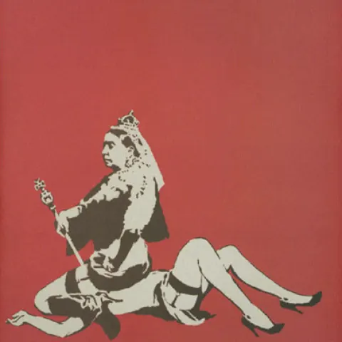 Banksy Limited Edition Record Cover (With Record) Collectors Piece Exhibited In Museums