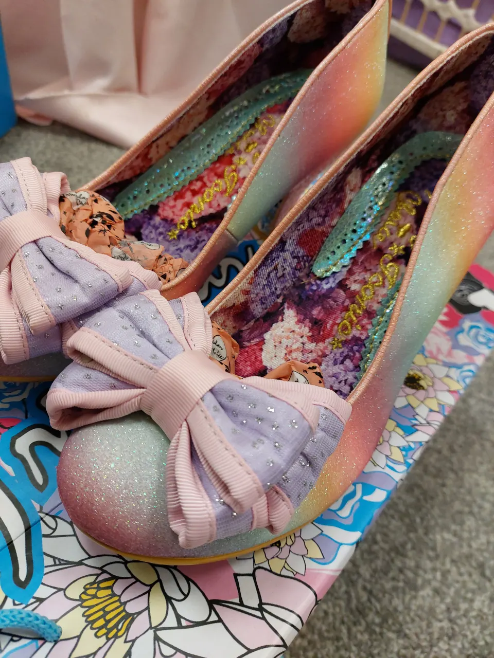 Irregular Choice Shoes Lady Banjoe Pink