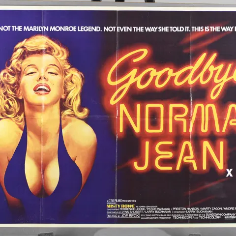 Original "Goodbye Norma Jean" Film Poster