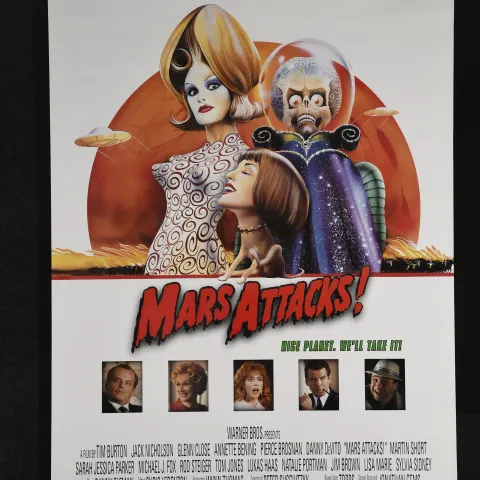 "Mars Attacks!" Cinema Poster