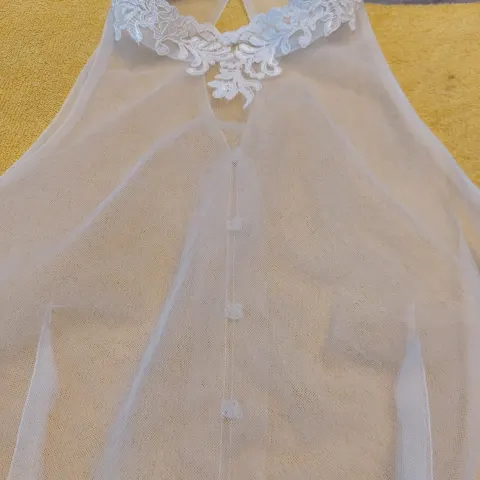 Wedding Or Evening Tulle Top Size 12 To 14