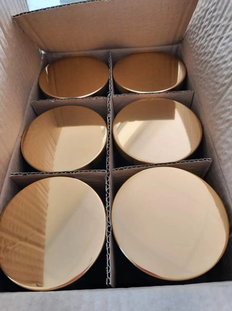 Luxe scented candles x box of 6 RRP £75
