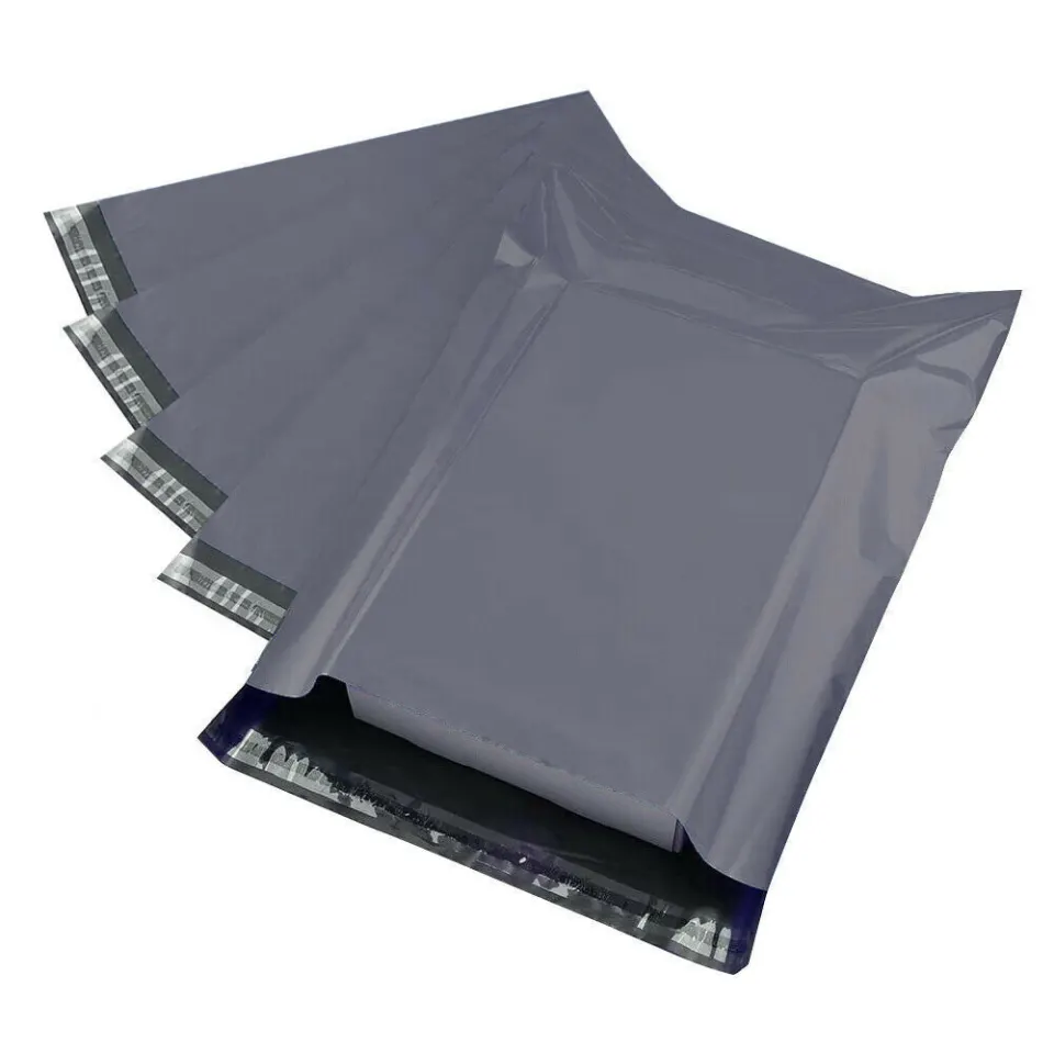 10 X Pack of 100 Grey Mailing Bags - 45 X 55cm