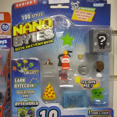 10 sets Nano toy micro 10 pack collectors set , brand new sealed , super collectables rrp £14.99 a s