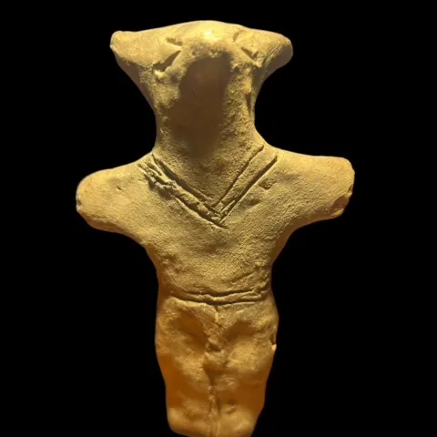 Ancient Style Neolithic Clay European Idol