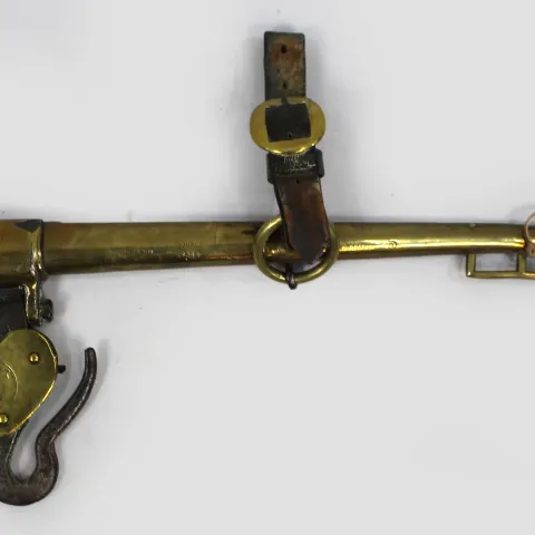 Antique Brass Hames Horse Collar