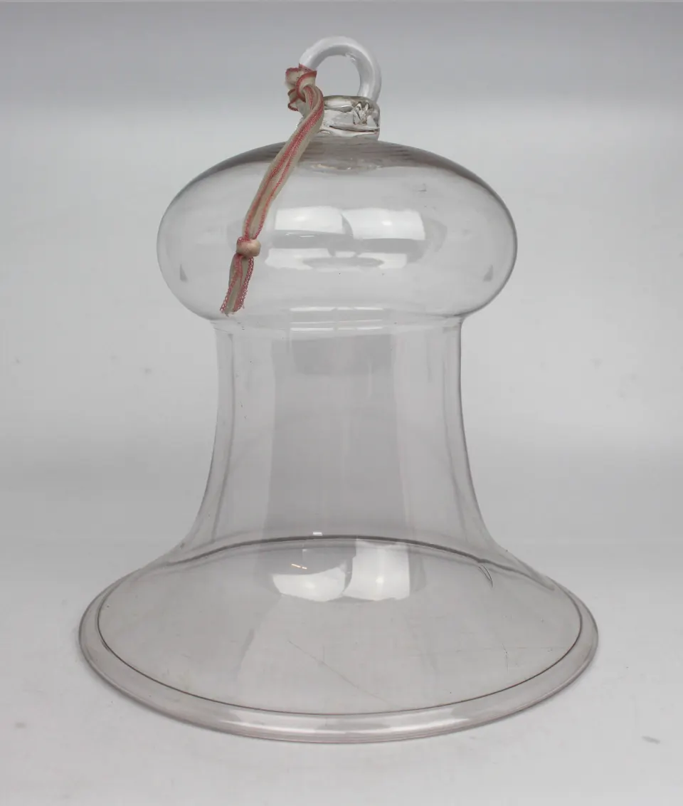 Antique Glass Bell Form Smoke Cover