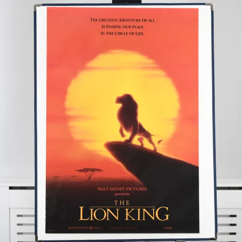 Original "Lion King" Cinema Poster