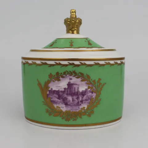 Royal Collection Windsor Castle Lidded Pot