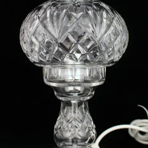 Fine Waterford Crystal Hurricane Lamp