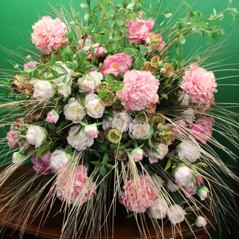 Large & Impressive Silk Flower Arrangement