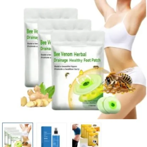 18 Items in total 4 X Pure Magnesium Oil Spray 14 X Bee Venom Patch Lb31 sku-3194