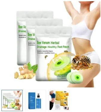 18 Items in total 4 X Pure Magnesium Oil Spray 14 X Bee Venom Patch Lb31 sku-3194