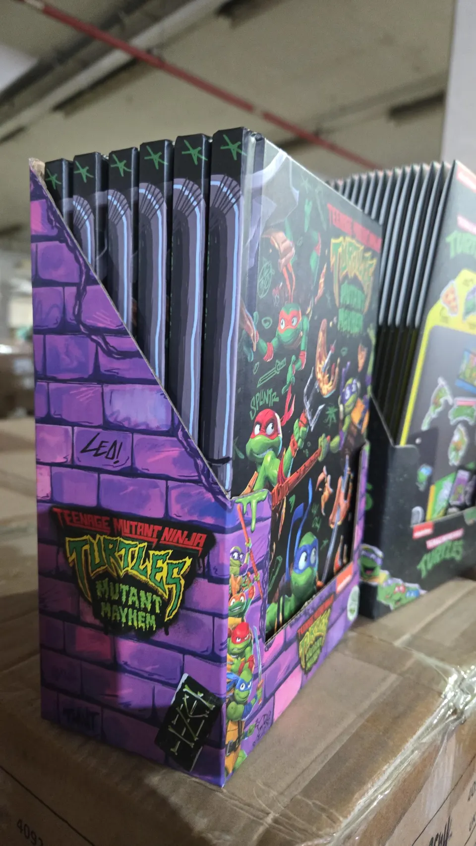 10 Pcs Brand New Sealed Teenage Mutant Ninja Turtle Premium A5 Notebook - RRP £9.99 - 10 Pcs In Lot
