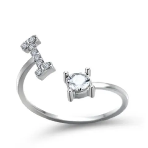10 x Letters Rings Personalized Gift For Women L14a