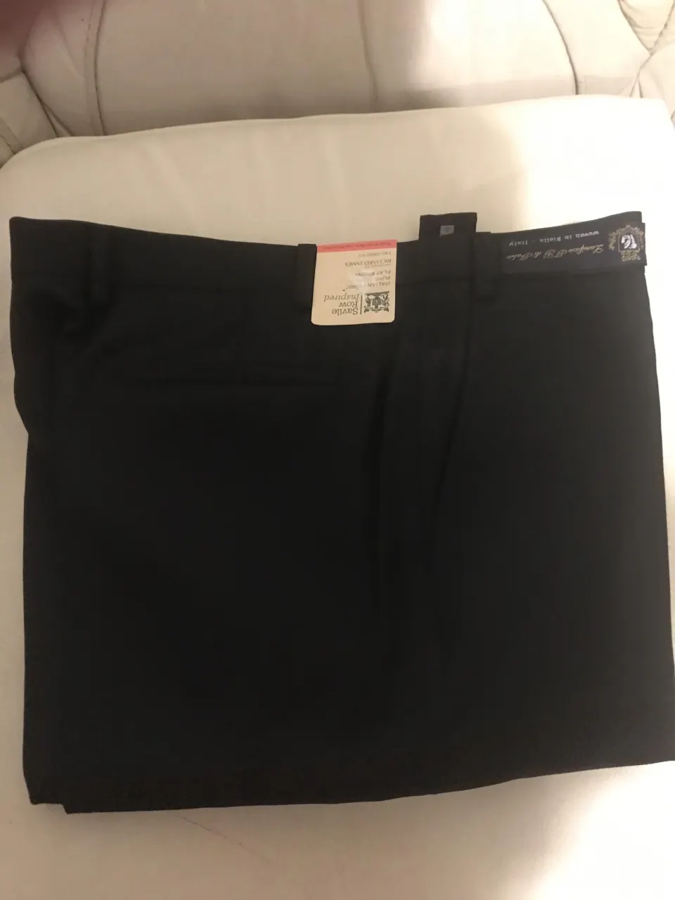 M&S Saville Row inspired Black Wool Trousers RRP £119