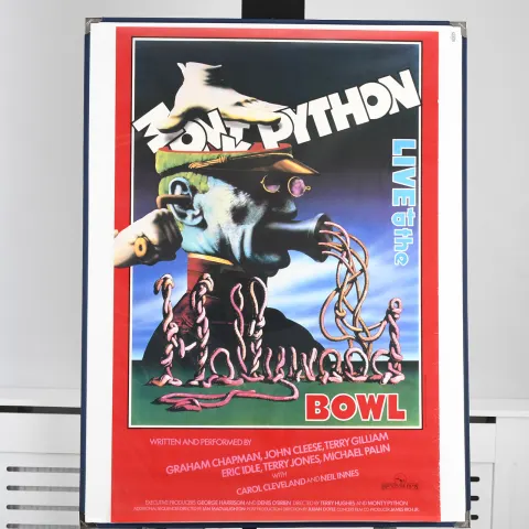 Original "Monty Python: Live at the Bowl" Film Poster