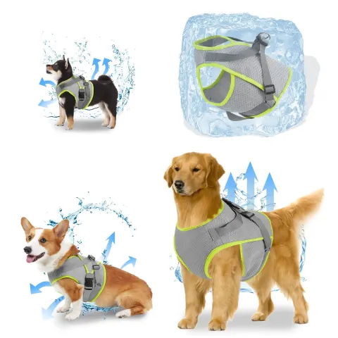 16 x Various Dog Cooling Harness & Vests