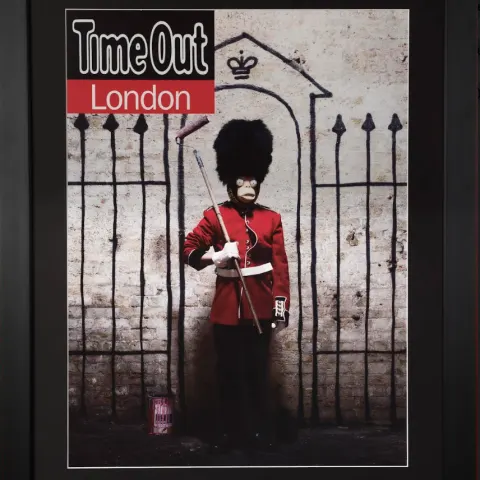 Banksy Self Portrait With Time Out