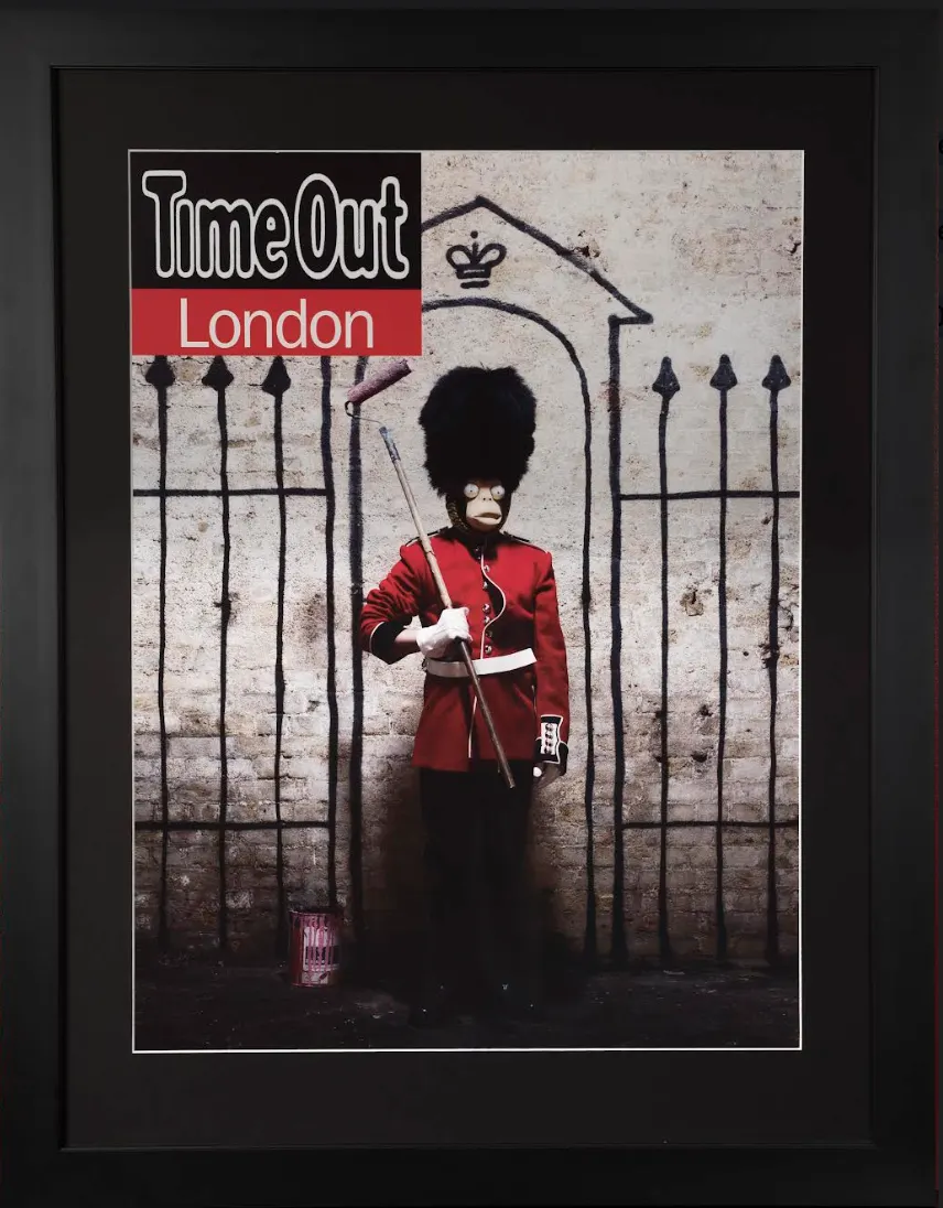 Banksy Self Portrait With Time Out