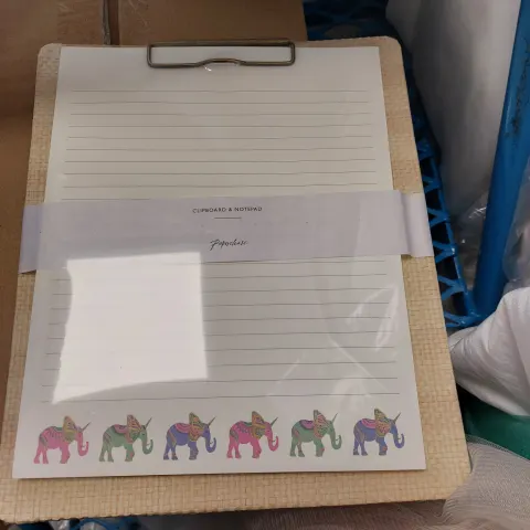 Raffia Clipboard x 4 From Paperchase