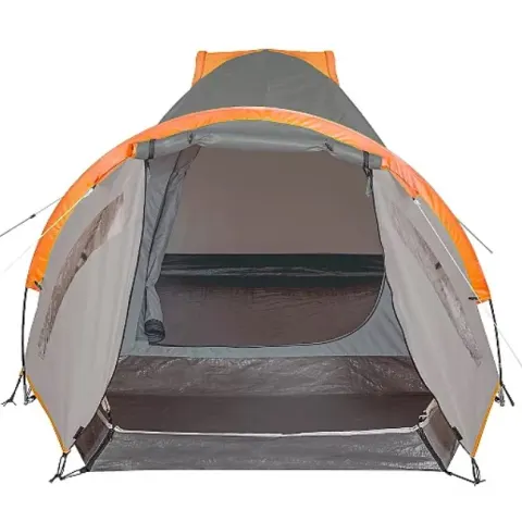 (116/7C) Lot RRP £80. 2x Ozark Trail 2 Person Dome Tent Orange / Grey RRP £40 Each. Double-Layered