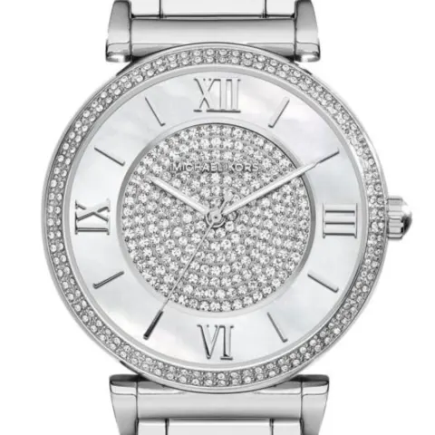 Michael Kors MK3355 Ladies Catlin Bracelet Silver Watch