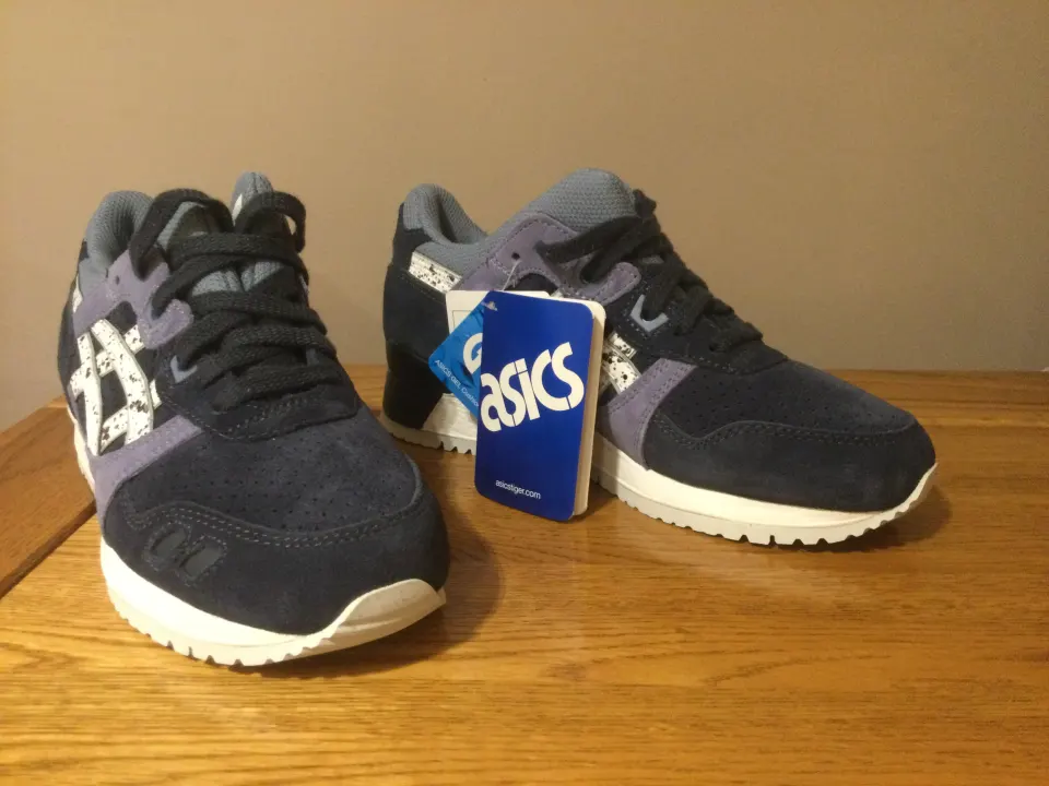 ASICS Gel-Lyte III, Ladies Trainers, Indian Ink, Size 3 - NEW RRP £95.00