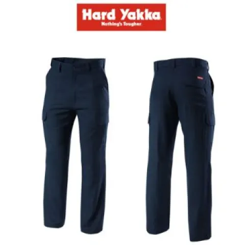 10 x Hard Yakka Workwear Trousers Pants Navy