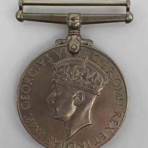 WWII British War Medal (1939-1945) – King George VI